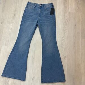 True Religion Charlie High Rise Vintage Flare Jeans Womens 31 Medium Wash